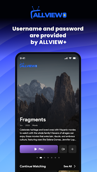 AllView+ Play feature graphic